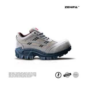 Zenifa - Sepatu Safety Ujung Besi Boots Forest Kerja Proyek Hiking Outdoor Premium