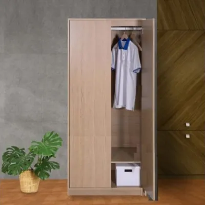 Tủ gỗ 6 cánh đa năng 96 x 60 x 30cm--Tủ Gỗ Lắp ɡhép 2 Cánh Lớn (120x60x40cm)-- Chất Liệu Gỗ MDF