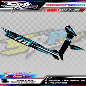 STRIPING VARIASI YAMAHA VEGA R / STICKER LIST VARIASI MOTOR VEGA R