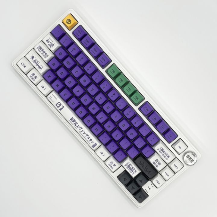 EVA Keycaps PBT Dye-sub XDA Profile Keycaps Custom mechanical keyboard ...