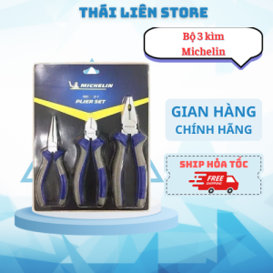 Bộ Kìm Gồm 3 Cái Chính Hãng Michelin