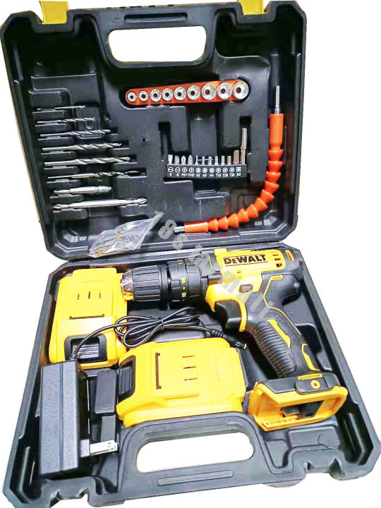 DeWALT 36V Brushless Cordless Drill 2pcs Batteries