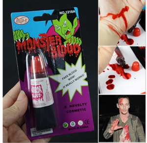 ชุดแต่งหน้าผี หน้าผี แต่งแผล แผลแต่งหน้า ทำแผลปลอม แผล เลือดปลอม ฮาโลวีน blood Halloween spray เลือด