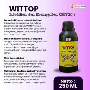 Pestisida Topfarm / Insektisida Untuk Cabe Rawit / Insektisida Tanaman Cabe Rawit / Insektisida Nabati Cabe Rawit / Obat Cabe Patek Batang / Obat Hama Patek Daun / Obat Patek Daun Cabe / Obat Cabuk Tanaman Cabe
