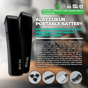Alat Cukur Portable Clipper Trimer MesinCukur RambutKumisBrewokBulu