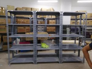 Kệ sắt V lỗ 5 tầng cao 180cm x dài 80cm x rộng 30cm kệ sắt đa năngkệ tạp hóa kệ gia đình...