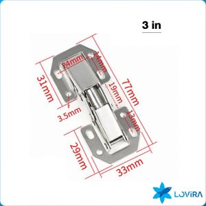 LoviRa Hinges Cabinet Cupboard Door Hinge Cushioned 3 inch 4 inch