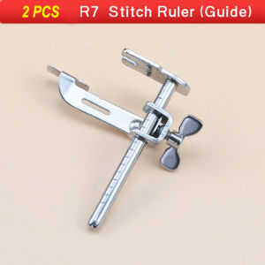 2 PCS R7(601) Stitch Ruler For Industrial Single Needle Lockstitch Sewing Machine Accessories Fabric Guide Parts