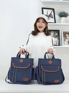Beg Tangan Pelajar Beg Buku Beg Seni Beg Tuisyen Pelajar Sekolah Rendah Beg Tuisyen Pelajar Sekolah Menengah Beg Kelas Gantian Kanak-Kanak Crossbody
