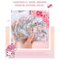 100PCS DIY Sanrio Cinnamon Kuromi Cute Stickers Transparent Cartoon Sticker Gift Box DIY Stationery Pencil Case Stickers. 