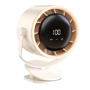 Portable USB Rechargeable Clip Fan Quiet Operation Small Table Fan Suitable for Strollers Car Seat Crib Bike and Camping