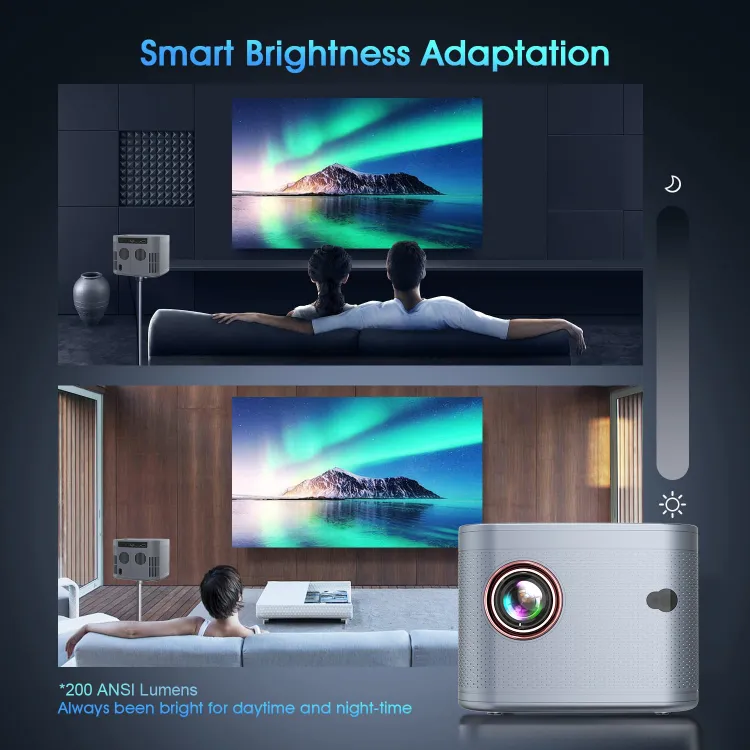 Máy Chiếu 4K Siêu Nét KAW KS900, Có tự động lấy nét, Hình ảnh FULL HD, Chính Hãng, Giá Rẻ, Chất Lượng, Bảo Hành 12 Tháng | Lazada Việt Nam