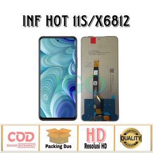 LCD TOUCHSCREEN INFINIX HOT 11S NFC X6812 / INFINIX HOT 11S / X6812B FULLSET