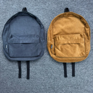 Tas Ransel Backpack Corduroy Polos