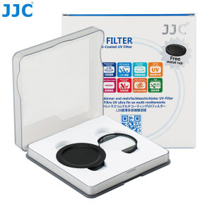 JJC ống kính Bộ bảo vệ siêu mỏng nhiều lớp L39 Bộ lọc UV với nắp ống kính kim loại cho Sony ZV-1 II Zv1 rx100m7 rx100m6 RX100M5 ZV-1 Rx100 mark III RX100 Mark II máy ảnh