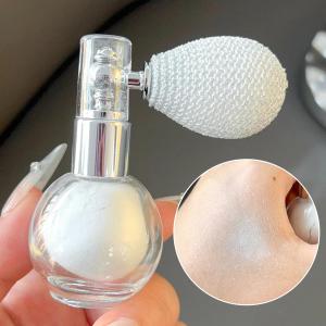 กริลกริ๊กเกอร์สเปรย์ฉีดกลิตเตอร์กันน้ำ4ผงสีเครื่องสำอางแป้งพัฟทาหน้ากลิตเตอร์คอนทัวร์ธรรมชาติ