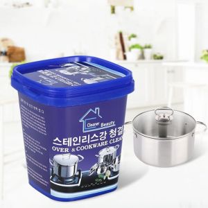 Pembersih Stainless Steel Cleaner Beauty Cookware Panci Teflon Noda Gosong Kran Wastafel Velg