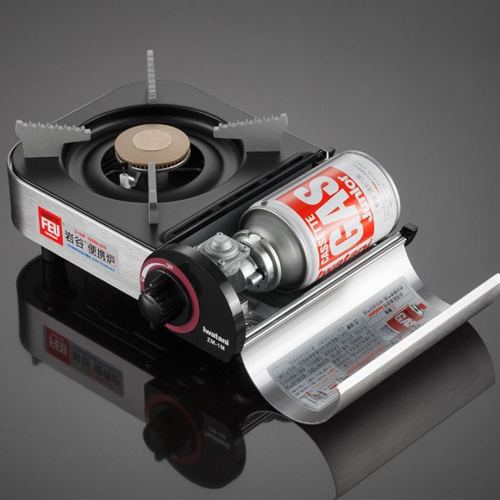 Japan Iwatani mini portable cassette oven outdoor gas camping picnic