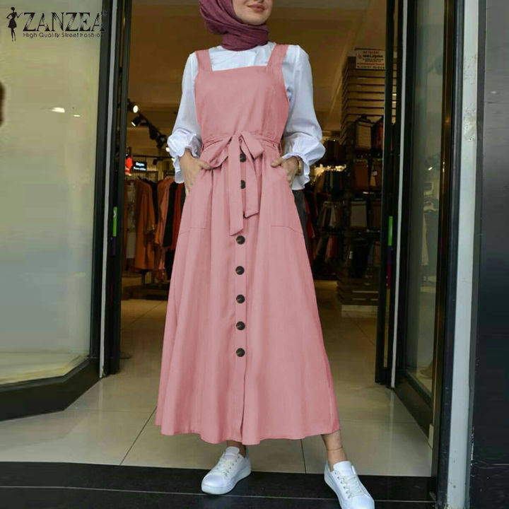 Pinafore 2024 dress muslimah