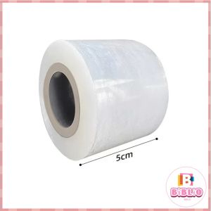 Biblio【Ready in Stock】 Plastic Packaged PE Stretch Film Cling Wrap Wide 3cm 4cm 5cm