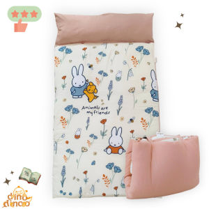 ที่นอนเด็กอนุบาล รุ่น แกรนด์ ผ้า DinoSoft คอตตอน ถอดปลอกซักได้ 🧡 85X150x3 cm เบาะนอนเด็ก DINODINOO