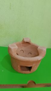 Bếp nướng than lò đất nung cỡ 19 cm
