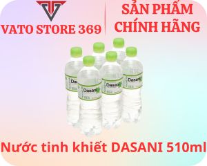 Nước uống đóng chai DASANI chai 510ml