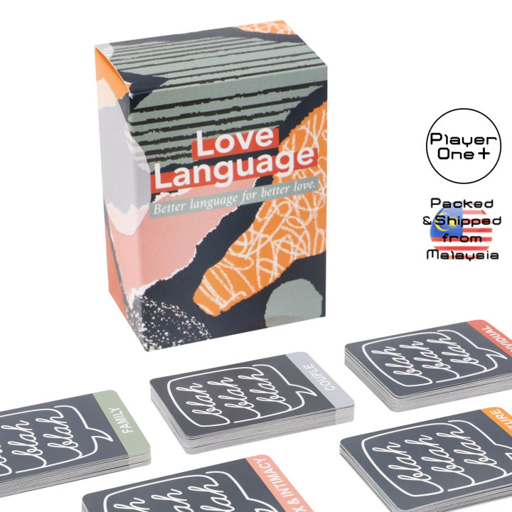 Love Language Card Game Better Language For Better Love Couple Games ...