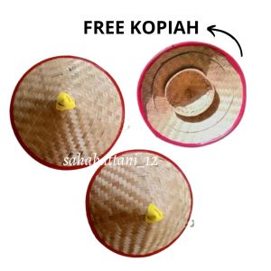 Topi caping anak tk properti peraga tari | caping anak tk