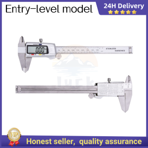 【 High Quality Stainless Steel】150mm Vernier Calipers Measuring Tool Digital HD OLED Display Stainless Steel Caliper 6 inch/150mm Measuring Instrument+1 plastic casein stock