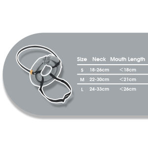 DogLemi Blind Dog Protective Collar Pet Safety Bumper Collar For Visually Impaired Cats And Dogs