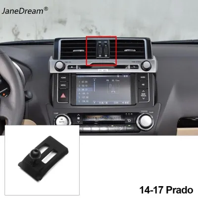 JaneDream Car Phone Holder Stand Dedicated Mount Bracket Automobile Fixed Base for Toyota Prado Camry Corolla RAV4 Vios Sienna Harrier Highlander Izoa 4Runner