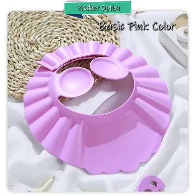 [Little B House] Adjustable Baby Shower Cap Baby Hair Wash Cap Baby Bath Head Cover 宝宝洗头帽 Topi Mandi Baby - BA21