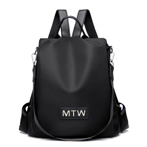 Antitheft large capacity fashion backpack for women