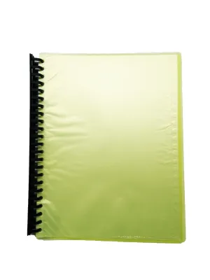 KT Clear Book Refillable Short 20 Pockets