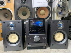 Bán Dàn Nghe Nhạc HI - END SONY NAS - D50HD zin điện 110v hát cực chay( loa ko lưới)