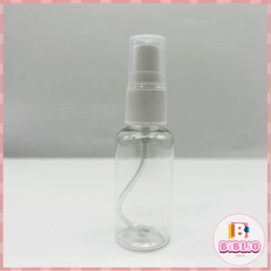 BIBLIO 30/50/100ML Transparent Plastic Spray Bottle 30/50/100ML for Alcohol Atomizer Cosmetics Travel
