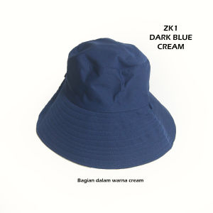 TOPI WANITA KOREA KEKINIAN BUCKET VISOR CAPS PEREMPUAN Premium Bolak Balik Kualitas Impor Kode ZK
