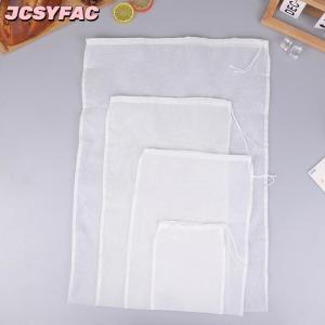 JCSYFAC Túi Lọc Sữa đậu nành 100 lưới lọc tốt Túi tái sử dụng nước trái cây cà phê sữa đậu nành dây rút túi lọc nhà bếp lọc thực phẩm