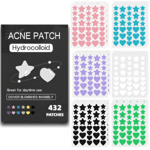 Choice Star Acne Patch 432 Mảnh Hình Trái Tim Nhiều Màu Sắc Thoáng Khí Mụn Bao Da Chăm Sóc Da Miếng Dán