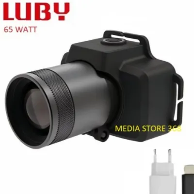 SENTER KEPALA ZOOM LED 100W LUBY L-2926L - CAHAYA TERANG - BATERAI 9.000mAh - JARAK JAUH - BISA PB