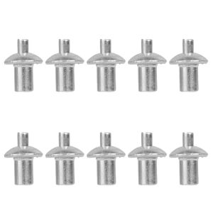 10-100pcs Hammer Drive Expansion Rivets Percussion Expansion Aluminum Nail Head Small Tapping Expansion Screw Rivets Fixing Tool