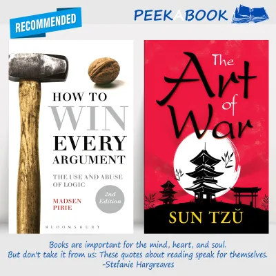 HOW TO WIN IN EVERY ARGUMENT + THE ART OF WAR (paperback)