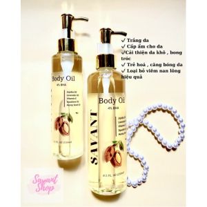 [BODY OIL] Dầu Dưỡng Trắng Da 4% BHA SAVANT