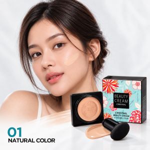 CINDYNAL Bb Cushion Waterproof Small Mushroom Beauty Cream 20g - Bedak  yang Lagi Viral