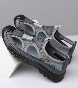 Sendal cowok keren 2025 sepatu keren cowok sepatu slip on pria Sandal Gunung Pria Sepatu pria dewasa terbaru 2025 Sepatu sandal pria dewasa