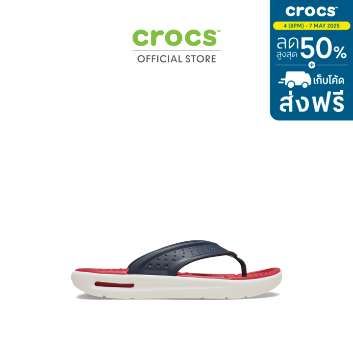 Crocs 211101 CROCS รองเท้าแตะผู้ชาย INMOTION FLIP รุ่น CS 211101-410 - NAVY | Lazada ...