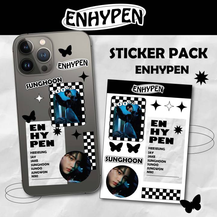 พร้อมส่ง ENHIPEN STICKER PACK [Sticker Die-cut] A6 | Lazada.co.th