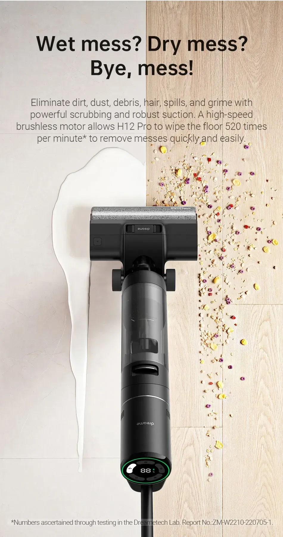 DREAME H12 Pro Cordless Wet and Dry Vacuum Cleaner Lazada