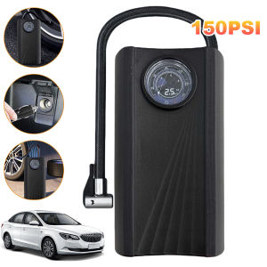 COD Delivery within 3 days [Free Shipping] Wireless Electric Tire Inflator 150PSI Car Air Pump High Precision Car Tire Inflatable Pump for Car Motorcycle Bike Ball